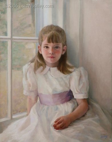 Young Girl by Window (age 7)